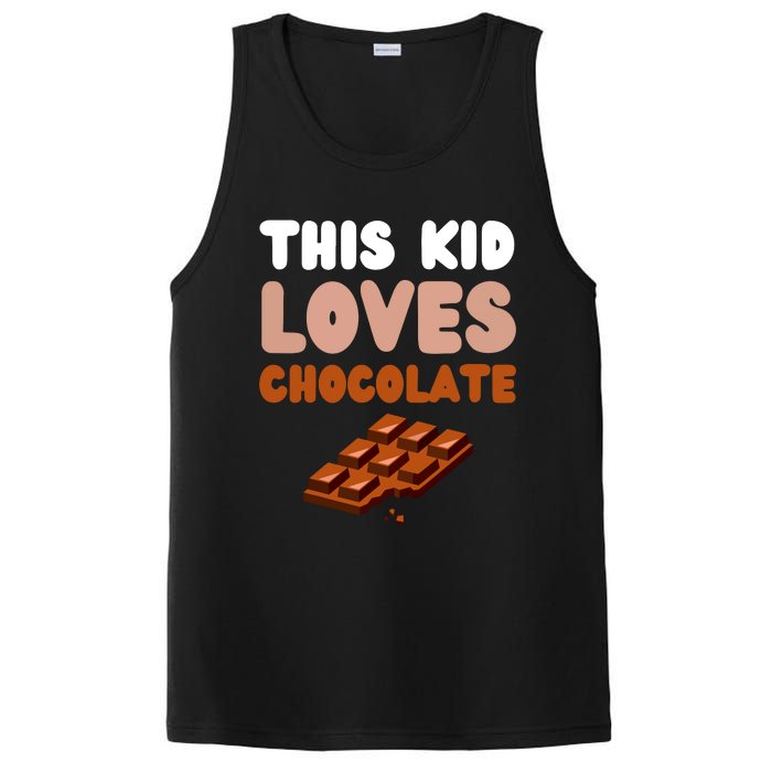 This Loves Chocolate Fun Novelty Funny Food PosiCharge Competitor Tank