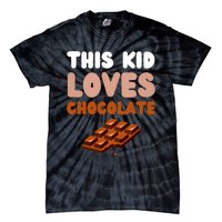 This Loves Chocolate Fun Novelty Funny Food Tie-Dye T-Shirt