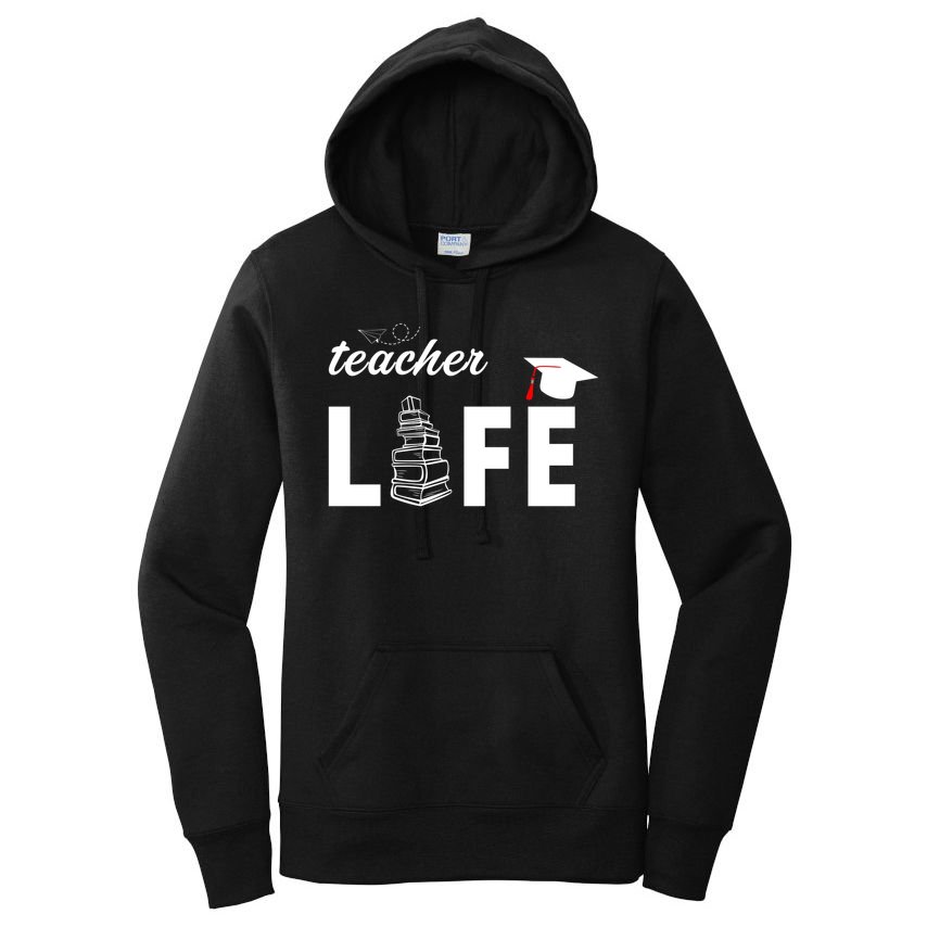 Teacher Life Cute Women's Pullover Hoodie