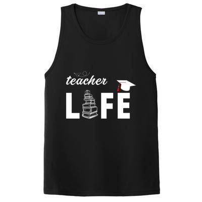 Teacher Life Cute PosiCharge Competitor Tank