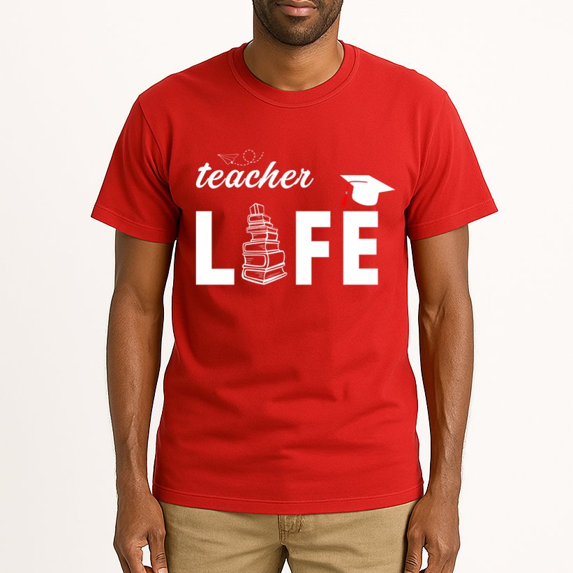 Teacher Life Cute Tall T-Shirt