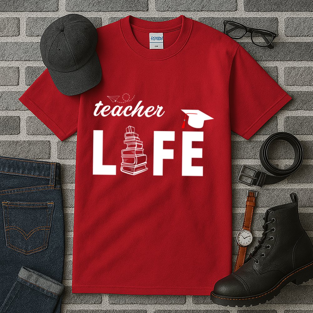 Teacher Life Cute Tall T-Shirt