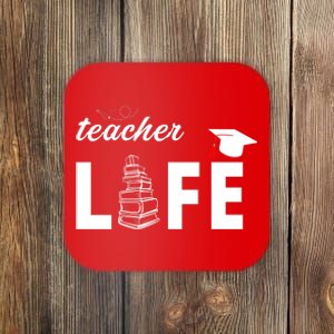 Teacher Life Cute Coaster