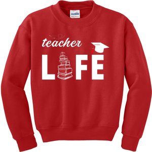 Teacher Life Cute Kids Sweatshirt