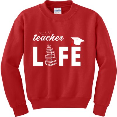 Teacher Life Cute Kids Sweatshirt