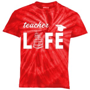 Teacher Life Cute Kids Tie-Dye T-Shirt