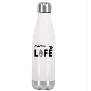 Teacher Life Cute Stainless Steel Insulated Water Bottle