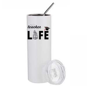 Teacher Life Cute Stainless Steel Tumbler