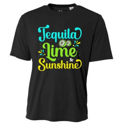 Tequila & Lime Cinco De Mayo T Cooling Performance Crew T-Shirt