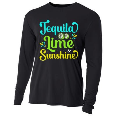 Tequila & Lime Cinco De Mayo T Cooling Performance Long Sleeve Crew