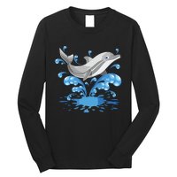 This Loves Dolphins Cute Funny Long Sleeve Shirt