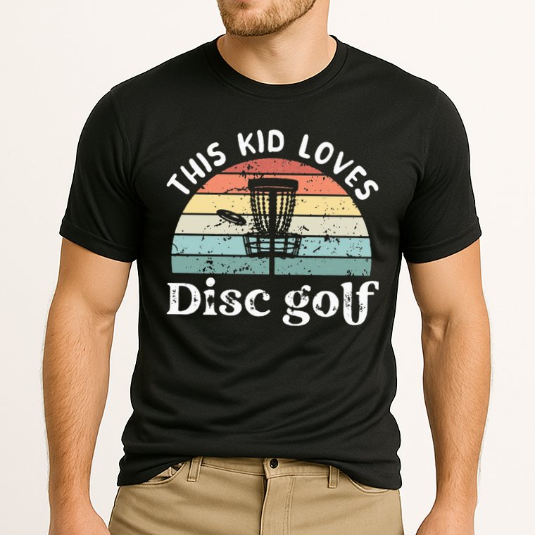 This loves Disc golf Cooling Performance Crew T-Shirt