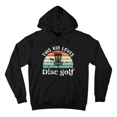 This loves Disc golf Hoodie