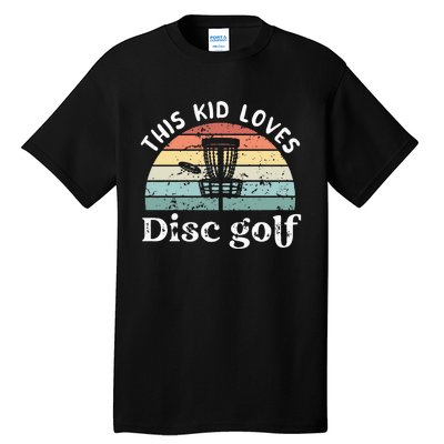 This loves Disc golf Tall T-Shirt