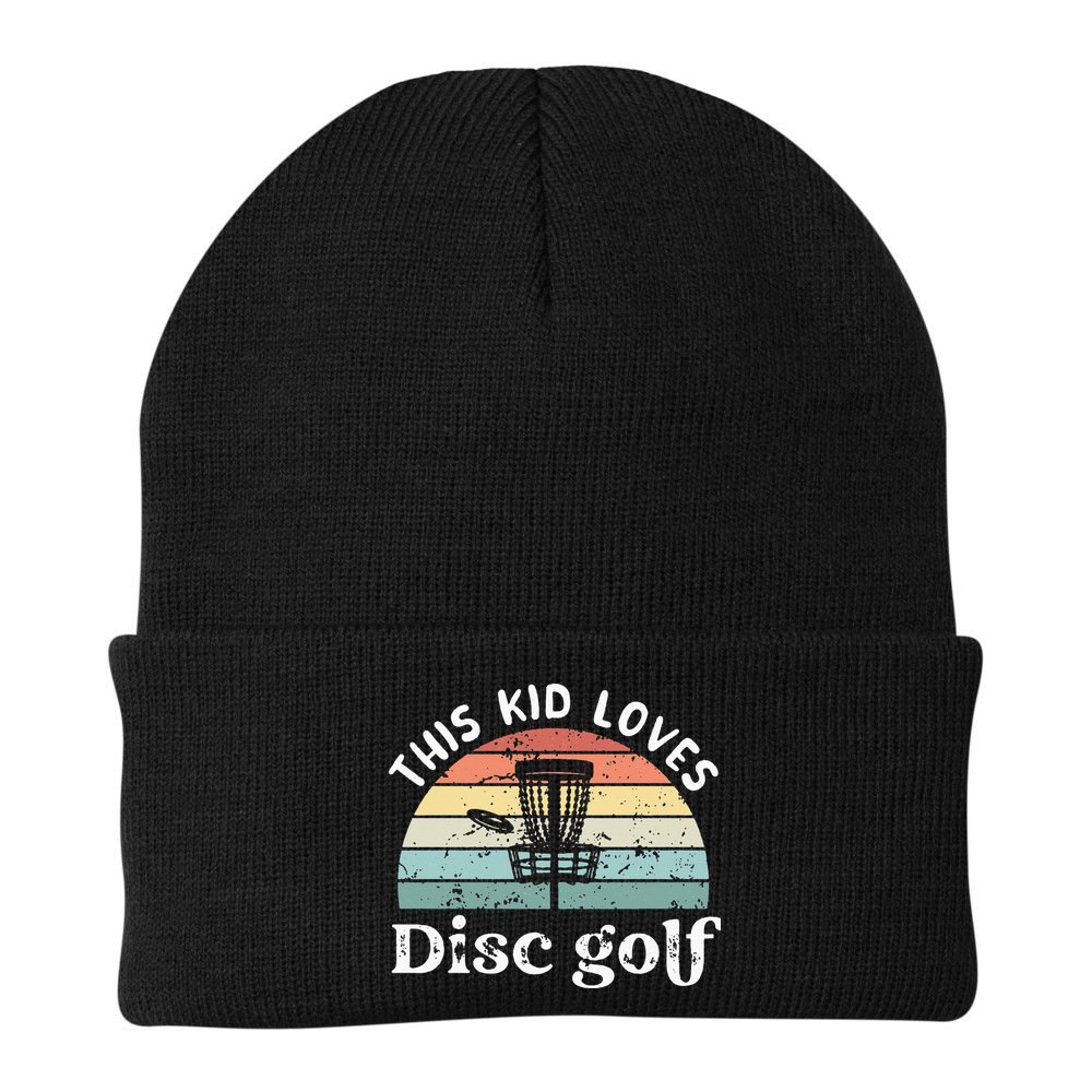 This loves Disc golf Beanie
