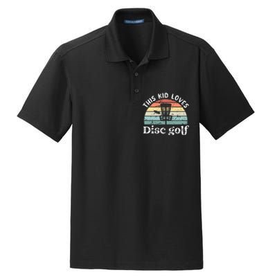 This loves Disc golf Dry Zone Grid Polo