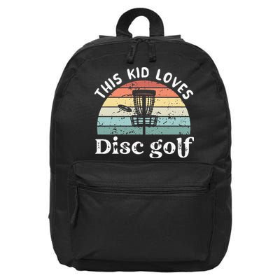 This loves Disc golf 16 in Basic Backpack