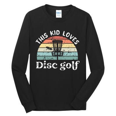 This loves Disc golf Tall Long Sleeve T-Shirt