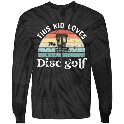 This loves Disc golf Tie-Dye Long Sleeve Shirt