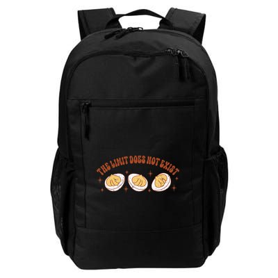 The Limit Does Not Exist Funny Thanksgiving Deviled Egg Daily Commute Backpack