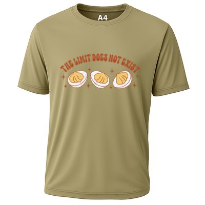 The Limit Does Not Exist Funny Thanksgiving Deviled Egg Cooling Performance Crew T-Shirt