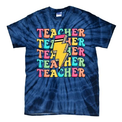 Teacher Last Day Of School Tie-Dye T-Shirt