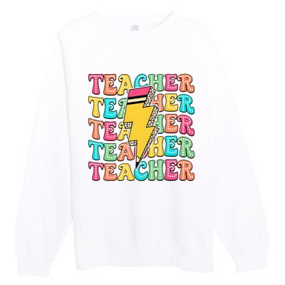 Teacher Last Day Of School Premium Crewneck Sweatshirt