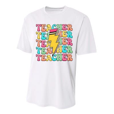 Teacher Last Day Of School Performance Sprint T-Shirt