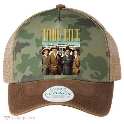 Thug Life Donald Trump Jd Vance Rfk Kennedy Elon Legacy Tie Dye Trucker Hat