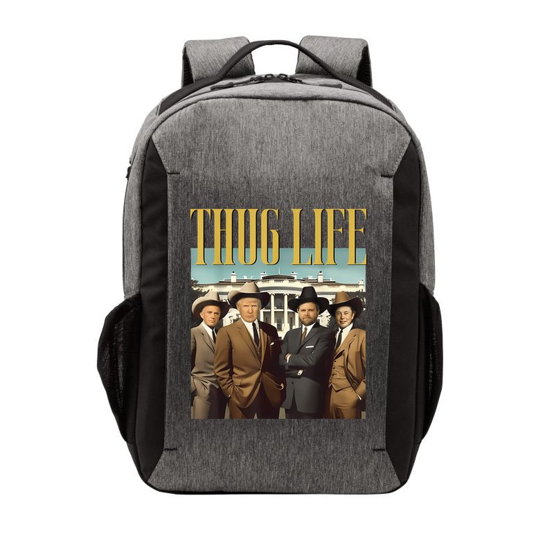Thug Life Donald Trump Jd Vance Rfk Kennedy Elon Vector Backpack