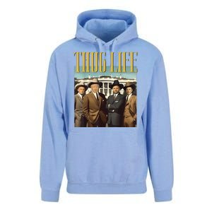 Thug Life Donald Trump Jd Vance Rfk Kennedy Elon Unisex Surf Hoodie