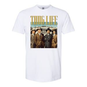 Thug Life Donald Trump Jd Vance Rfk Kennedy Elon Softstyle CVC T-Shirt