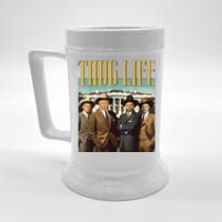 Thug Life Donald Trump Jd Vance Rfk Kennedy Elon Beer Stein