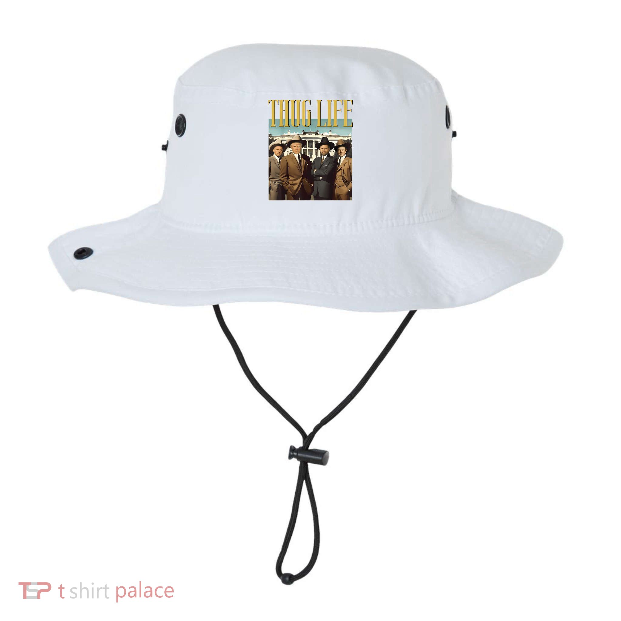 Thug Life Donald Trump Jd Vance Rfk Kennedy Elon Legacy Cool Fit Booney Bucket Hat