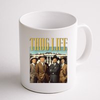 Thug Life Donald Trump Jd Vance Rfk Kennedy Elon Coffee Mug