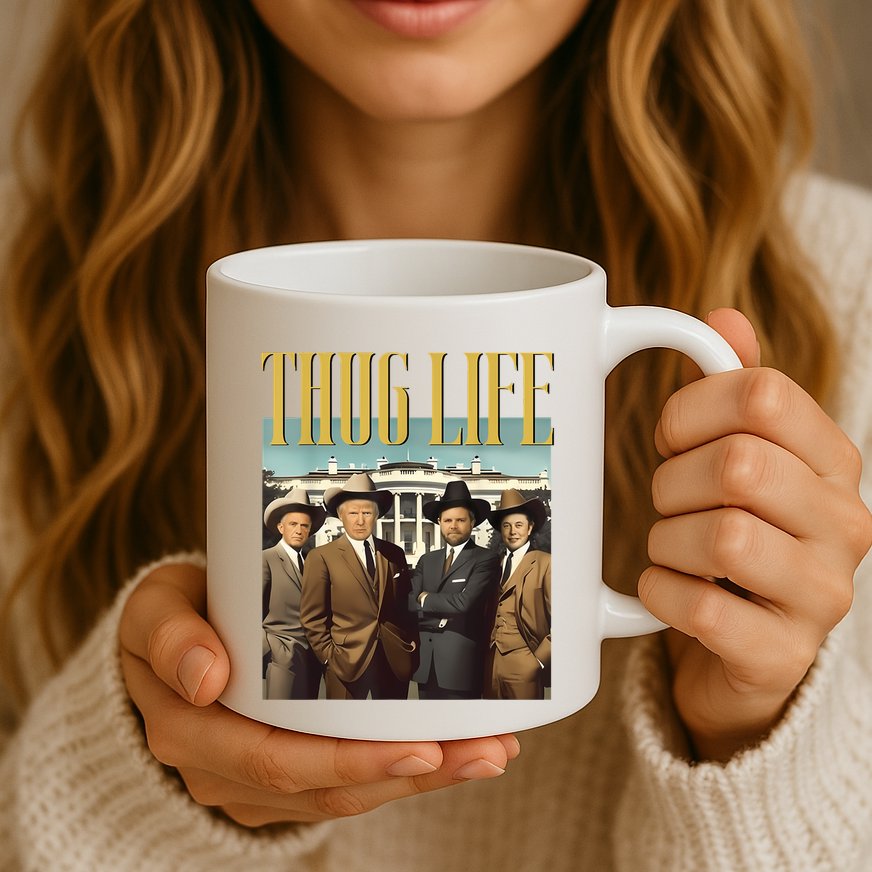 Thug Life Donald Trump Jd Vance Rfk Kennedy Elon Mug
