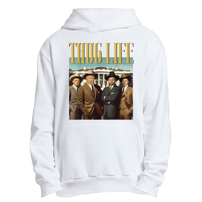 Thug Life Donald Trump Jd Vance Rfk Kennedy Elon Urban Pullover Hoodie