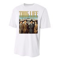 Thug Life Donald Trump Jd Vance Rfk Kennedy Elon Performance Sprint T-Shirt