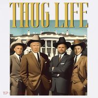 Thug Life Donald Trump Jd Vance Rfk Kennedy Elon Premium T-Shirt