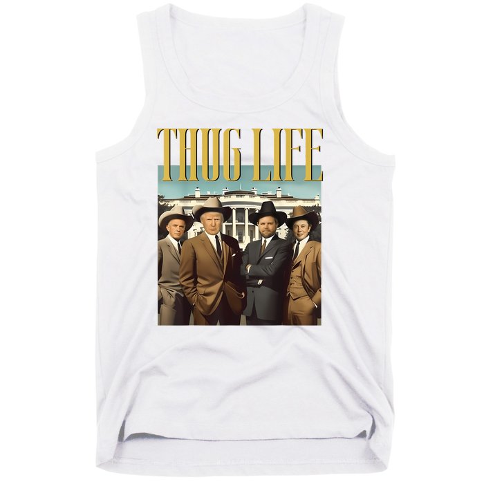 Thug Life Donald Trump Jd Vance Rfk Kennedy Elon Tank Top