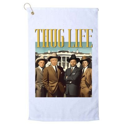 Thug Life Donald Trump Jd Vance Rfk Kennedy Elon Golf Towel
