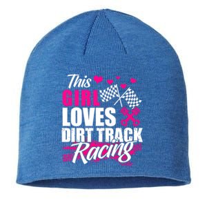 This Loves Dirt Track Racing Cute Gift Racer Lover Funny Gift Sustainable Beanie