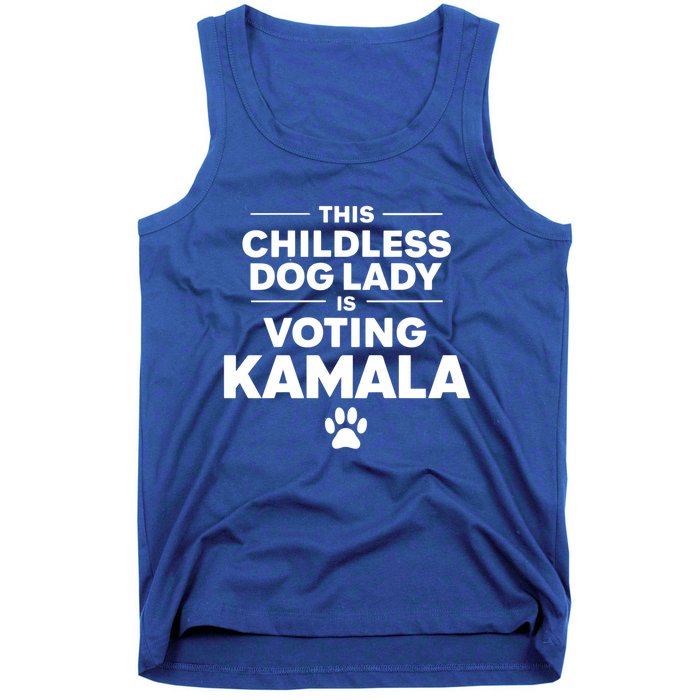 This Less Dog Lady Ladies Is Voting Kamala Election 24 Gift Tank Top