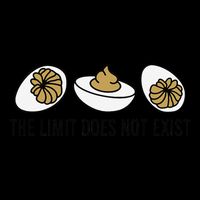 The Limit Does Not Exist Deviled Egg Funny Thanksgiving 16 in Basic Backpack