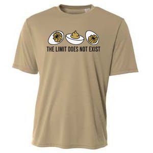 The Limit Does Not Exist Deviled Egg Funny Thanksgiving Cooling Performance Crew T-Shirt