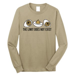 The Limit Does Not Exist Deviled Egg Funny Thanksgiving Long Sleeve Shirt