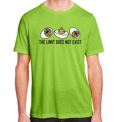 The Limit Does Not Exist Deviled Egg Funny Thanksgiving Adult ChromaSoft Performance T-Shirt