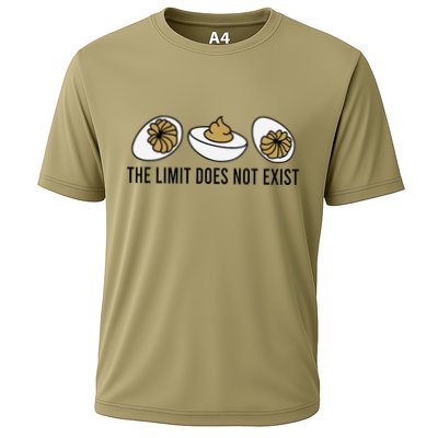 The Limit Does Not Exist Deviled Egg Funny Thanksgiving Cooling Performance Crew T-Shirt