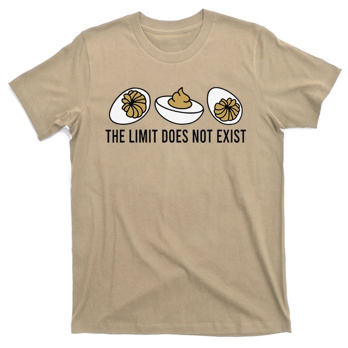 The Limit Does Not Exist Deviled Egg Funny Thanksgiving T-Shirt