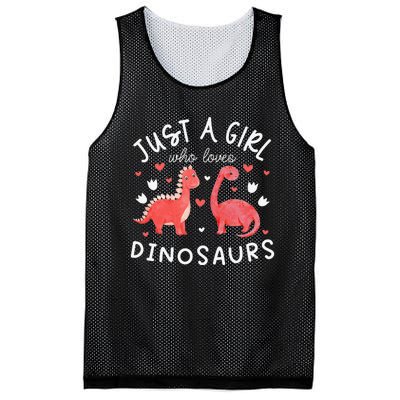 This Loves Dinos Funny Dinosaur Lover Gift Mesh Reversible Basketball Jersey Tank